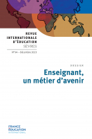 Ensuring the availability of primary school teachers in French-speaking sub-Saharan Africa