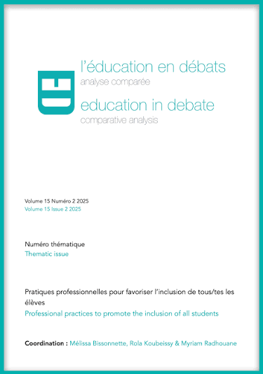 Des pratiques inclusives qui soutiennent la situation d’inclusion d’élèves francophones issu-es de l’immigration récente en classe ordinaire du primaire